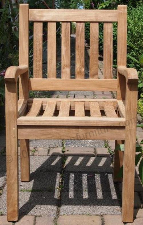 Tekowe krzesło Beaufort